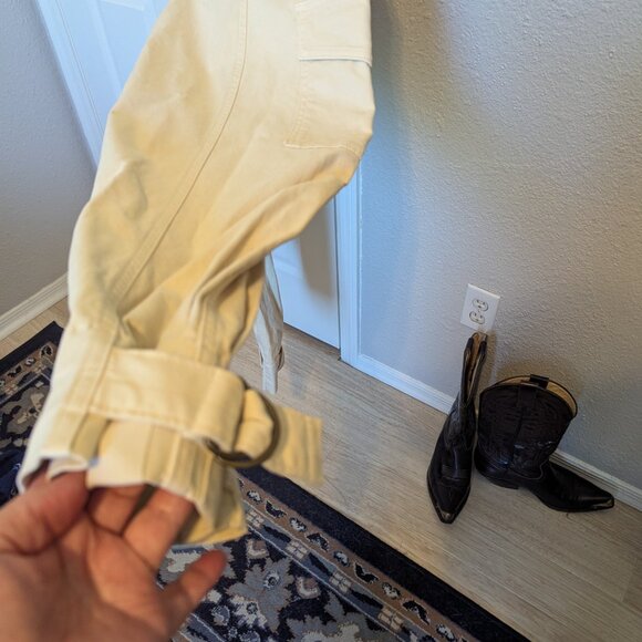 NWT | Banana Republic |  Womens Coverall Beige Andi Moleskin Flightsuit | M - Picture 8 of 14